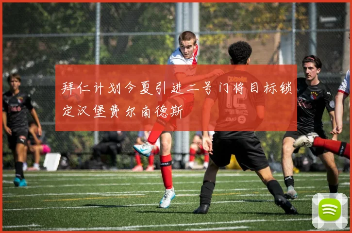 拜仁计划今夏引进二号门将目标锁定汉堡费尔南德斯